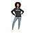 Moletom Preto Essentials Linear Feminino adidas - Imagem 7