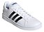 Tênis Grand Court Base Unissex Branco Adidas - Imagem 2