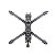 Frame GepRC GEP-MARK4 HD5 DJI FPV Freestyle Frame - Imagem 5