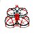 Frame Velociraptor 110x 3 Inch 110mm Wheelbase 3mm Arm TPU Carbon Fiber Frame Kit Whoop for RC Drone FPV Racing - Imagem 1