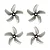 Hélices 3 Polegadas Gemfan D76 5 pás (1 Set 2CW 2 CCW) - Imagem 2