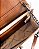Bolsa Envelope Marrom Onix - Imagem 4