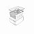 Organizador Clear Fresh com cesto - 2,2 Litros - Natural - Imagem 4
