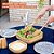 Pegador de Saladas - Mãozinhas - Bambu - Imagem 4