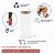 Kit 2 Potes Herméticos de vidro circular – 1,1 Litros cada – Bambu - Imagem 3