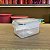 Pote Click Retangular - 560ml - Natural - Imagem 1