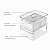 Organizador Clear Fresh - 2,2 Litros - 2 cestos - Imagem 6