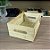 Caixa Organizadora Empilhável - 22cm - Bambu e Palhinha - Imagem 4