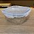 Pote de Vidro Quadrado - 1000ml - Transparente - Imagem 5