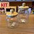 Kit 2 Potes Martelados - 640ml e 1 Litros - Imagem 3