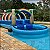 Pista Molhada RADICAL SLIDE (2x1: pista e piscina com água ou espuma) (12m x 3m / altura: 2,30m) - Imagem 11