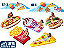 Kit com 3 ou 5 Boias Gigantes: FAST-FOOD (opções: Batata Frita, Milk Shake, Hot Dog, Hambúrger ou Pizza) - Imagem 1