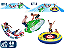 Kit com 2 ou 3 Brinquedos para Piscina até 8 anos (opções: AQUA ROCKER, SATURNO ou JUNIOR JUMP) - Imagem 1