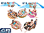 Kit 4 ou 5 Boias: Rosquinhas DONUTS - Imagem 1