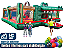 ILHA DO CROCOKIDDIE (6x1: pula-pula, túnel, escorregador, escalada, jacaré e obstáculos) (7m x 8m / altura: 2,3m) - Imagem 1