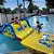 MINI-TOBOÁGUA FLUTUANTE com PLATAFORMA Slide Island Wow (Escorregador: 3m x 2,30m / altura: 1,2m) (cada plataforma: 3m x 2,30m) - Imagem 8