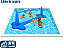 Vôlei Aquático Inflável SPLASH NET (Biribol) (2,8m de comprimento) - Imagem 1