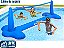 Vôlei Aquático Inflável SPLASH NET (Biribol) (2,8m de comprimento) - Imagem 1