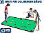 GOLF INDOOR com tapete, tacos e bolas (2,70m x 1,5m) - Imagem 1