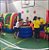 PROMO KIT: PARQUINHO INFLÁVEL (4 Jogos: Basquete, Tênis, Argolas e Mesa de Futebol) (área total: 8m x 2,50m / altura: 1,50m) - Imagem 3