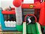 Pula-Pula CASINHA FELIZ (para local interno em cerâmica) (3x1: pula-pula, bolinhas e mini-escorrego) (área total: 3,5m x 3m / altura: 2,10m) - Imagem 10