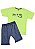 Conjunto Infantil Masculino Neon Meia Manga e Bermuda Upbaby - Imagem 2