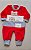 Macacão Bebê Vermelho Plush - Imagem 1