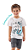 Camiseta Meia Manga Infantil Masculina Dinossauro Up Baby - Imagem 1