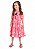 Vestido Infantil Floral Neon Quimby - Imagem 2