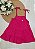 Vestido Infantil Tricoline Pink - Imagem 1