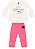 Conjunto Infantil Feminino Blusa e Legging - Imagem 1