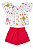 Conjunto Infantil Menina Blusa e Short - Imagem 1