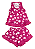 Pijama Infantil Meninas Regata e Short - Imagem 1