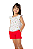 Conjunto Infantil Feminino Vermelho - Imagem 1