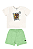 Conjunto Infantil Masculino Camiseta e Bermuda Safari - Imagem 2