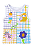 Regata Infantil Feminina Floral Branca - Imagem 1