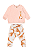Conjunto Moletom Bebê Menina Girafinha Up Baby - Imagem 2