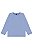 Blusa Infantil Manga Longa Azul - Imagem 2