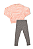 Conjunto Infantil Feminino Blusão e Legging Vrasalon - Imagem 3