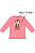 Blusa Infantil Feminina Manga Longa em Meia Malha Up Baby Rosa - Imagem 2