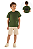Conjunto Infantil Masculino Camiseta Meia Manga e Bermuda  Quimby - Imagem 1