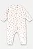 Macacão Estampado em Suedine para Bebê Menina (Off White) Up Baby - Imagem 2