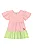 Vestido em Cotton para Bebê (Rosa) Quimby - Imagem 1