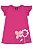 Vestido Infantil em Meia Malha (Rosa) Bee Loop - Imagem 1