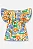 Vestido Infantil em Algodão Estampado (Bege) Up Baby - Imagem 2