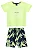 Conjunto de Folhas com Camiseta e Bermuda para Menino (Verde) Bee Loop - Imagem 2