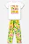 Conjunto Infantil Feminino com Blusa e Calça Legging Floral Up Baby - Imagem 2