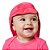 Chapéu Praia Bebê Menina com Proteção Solar UV+50 Up Baby - Imagem 1