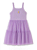 Vestido Infantil com Tule Lilás Lavanda - Imagem 2