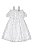 Vestido Infantil Tule Branco Quimby - Imagem 2